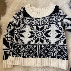 Free People Chunky Knit Sweater